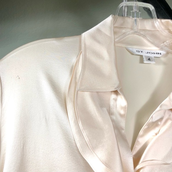 Cream faux fur and silver sequin neck warmer NWT - Picture 13 of 13